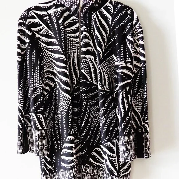 Joseph Ribkoff zipperd blazer - Picture 6 of 6